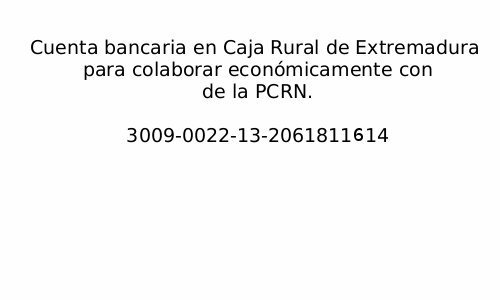 Cuenta PCRN